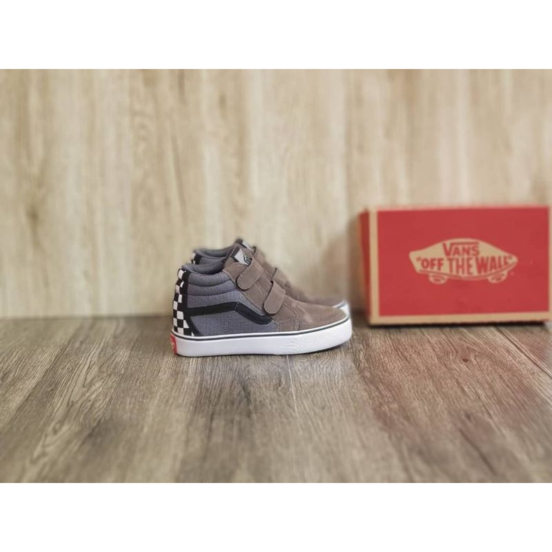 Sepatu Anak Vans Sk8 High Brown size 28 - 35 Premium Quality