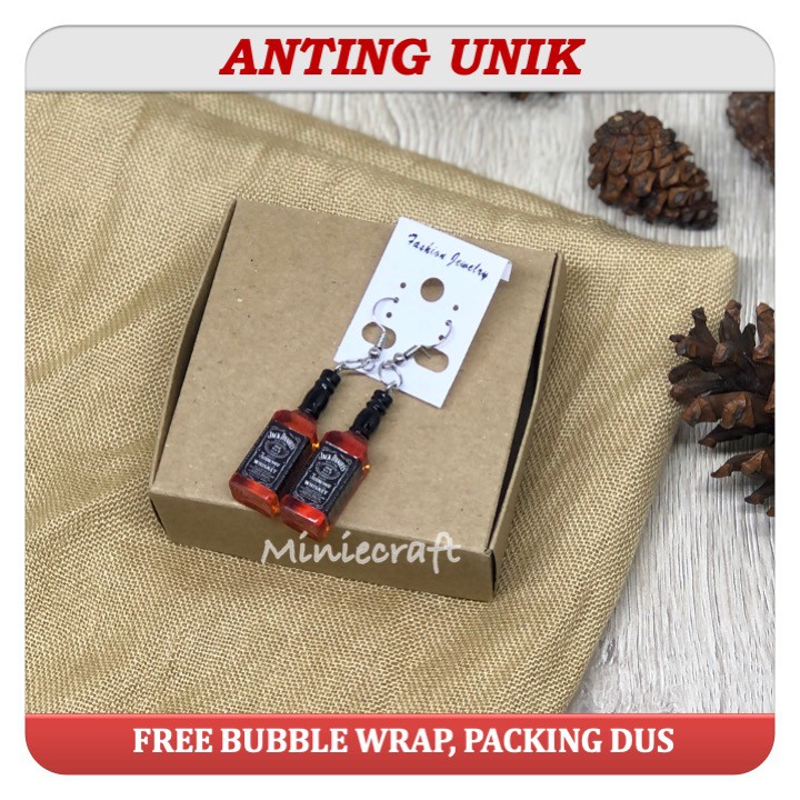 ANTING UNIK MINIATUR BOTOL LIQUOR MINI