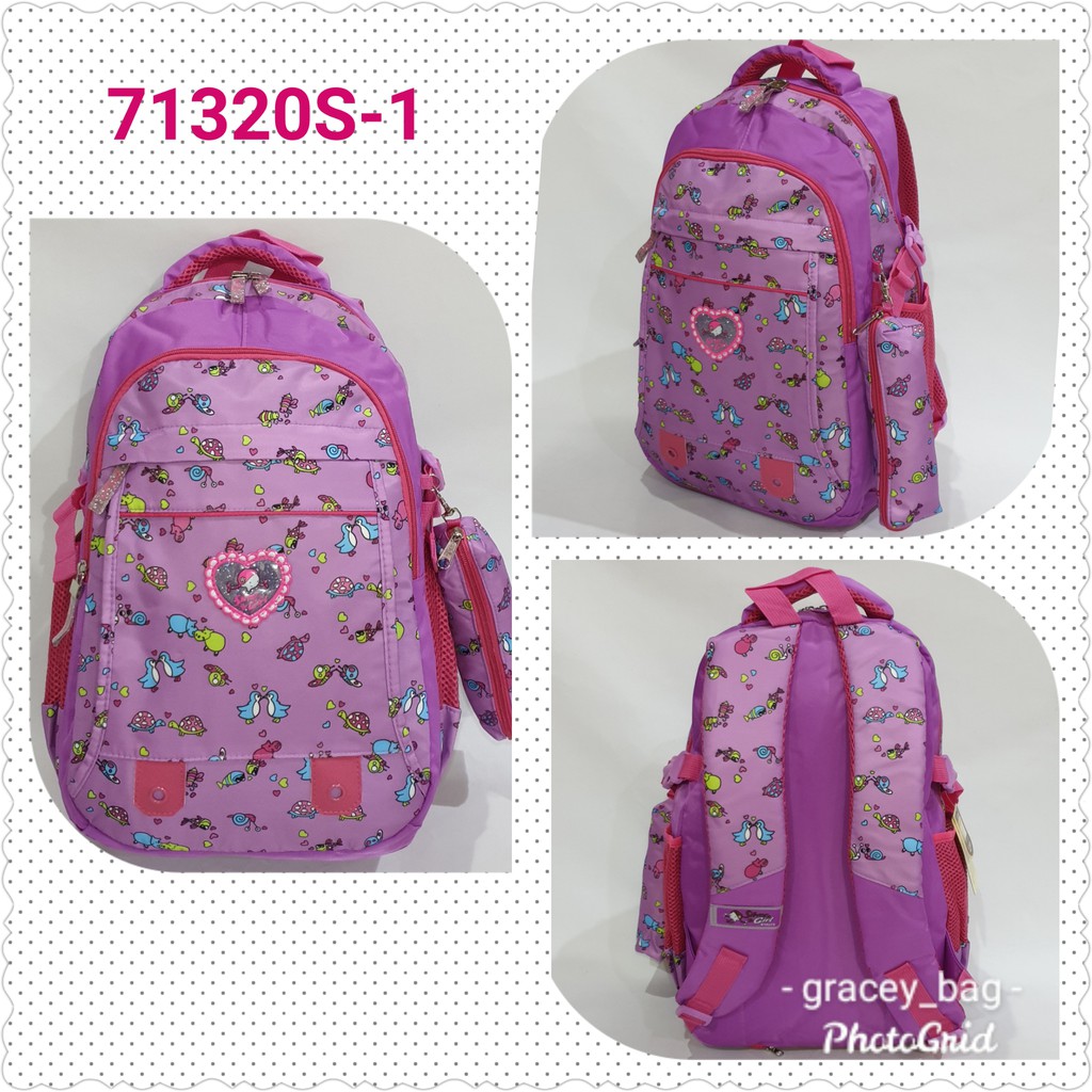 GB-71320S Tas Ransel Anak Perempuan Silvergirl