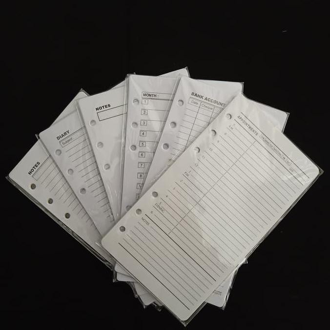 Refill Rados Organizer Agenda A6 Isi Binder / Time Planner STOK TERBATAS
