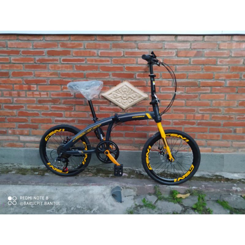 sepeda lipat casini ring 20