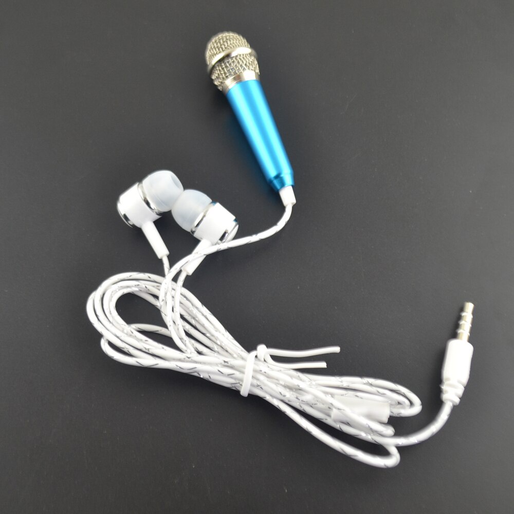 Mic Mini Hp Smule + Headset Karoke Microphone Mini + Headset for Smule