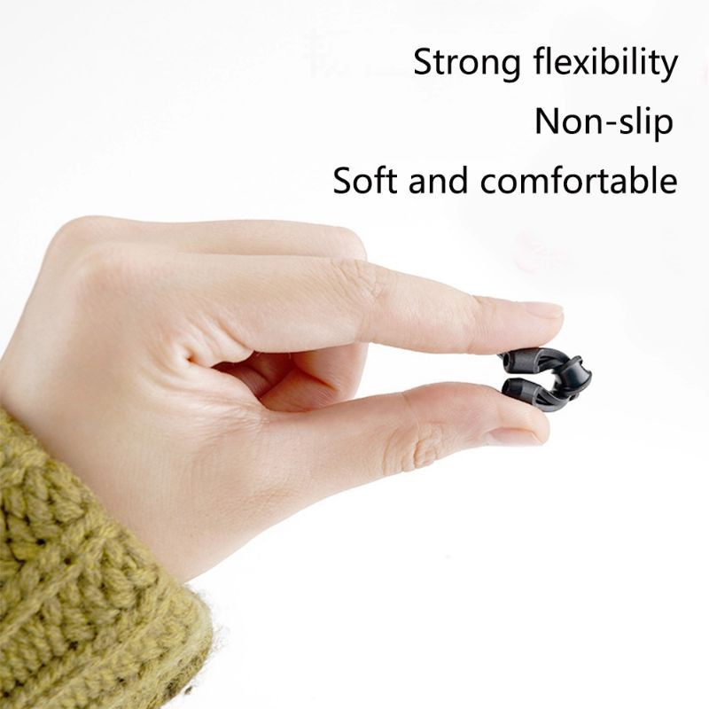 Karet Silikon Kacamata 2in1 (Earhook Anti Sakit + Anti Slip) HIGH QUALITY elastis -KT2