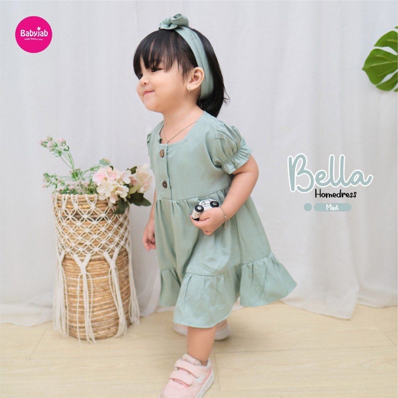 Babyjab Bella Homedress Anak Perempuan - Baju Rumah Homedress Baby Jab Usia 0 1 2 3 4 5 6 Tahun