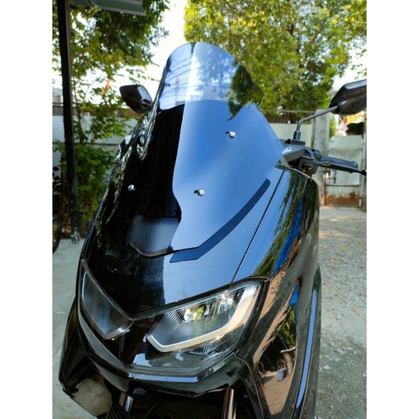 winshield Nmax TDR sport, visor yamaha Nmax TDR SPORTY TEBAL 4MILI