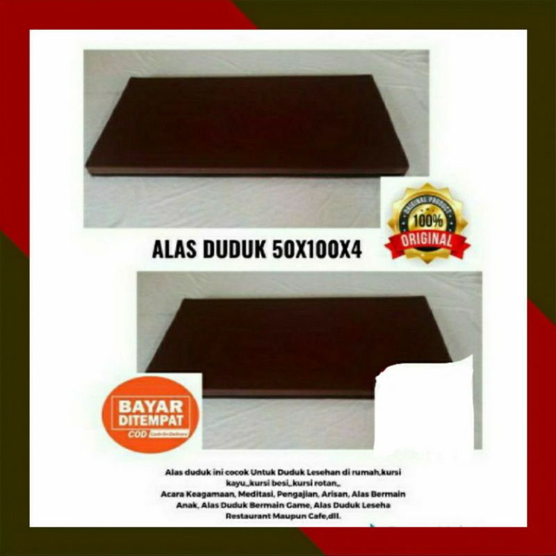 ALAS DUDUK KURSI / LESEHAN (WATERPROOF)50X100X4