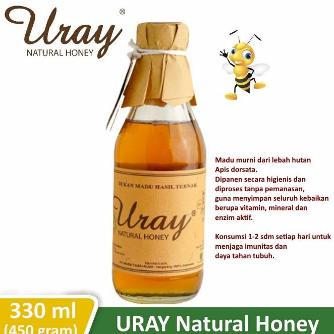 

MADU URAY - NATURAL HONEY (330 ML / 450 GRAM)