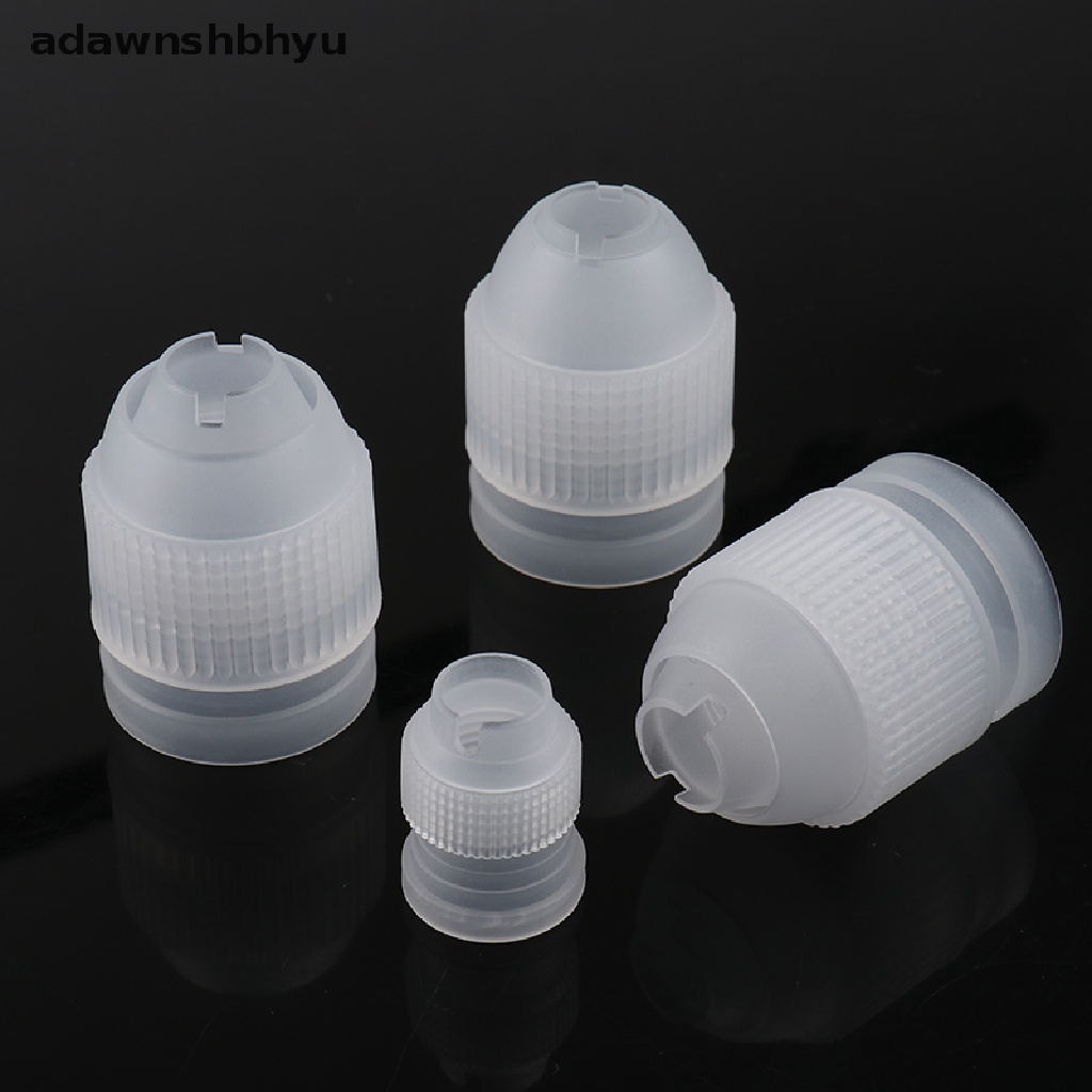 Adawnshbhyu 5pcs Icing Piping Nozzle Connector Adapter Converter Tools Untuk Dekorasi Kue