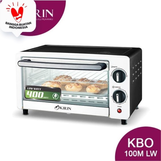 KIRIN Oven Listrik 10 Liter Low Watt KBO-100M LW KBO100M LW