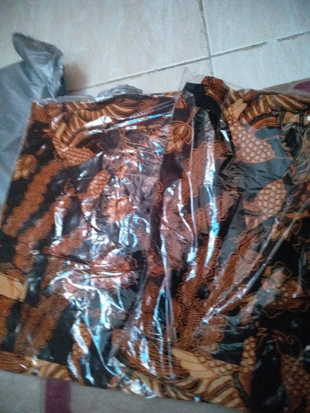 Size M L Xl Xxl Xxxl Bswart Batik Hrb026 Kenongo Hem Pendek Padi Pekalongan Kemeja Batik Pria Murah