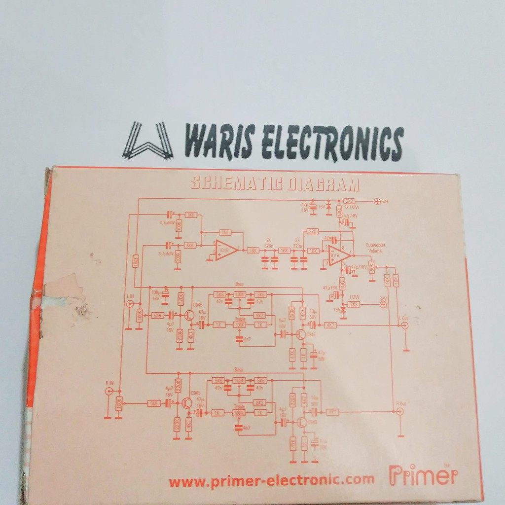 kit subwoofer stereo tone control