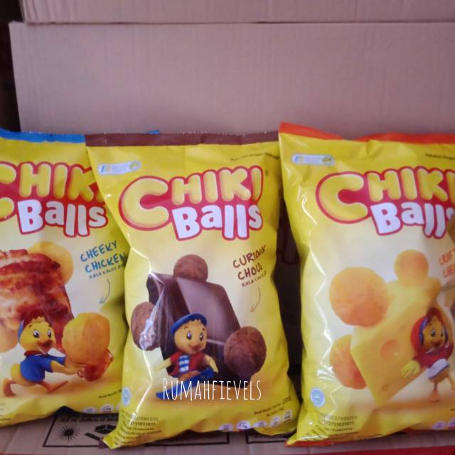 

Chiki Balls Keju/Kaldu Ayam/Coklat 200gr||Chiki BALL