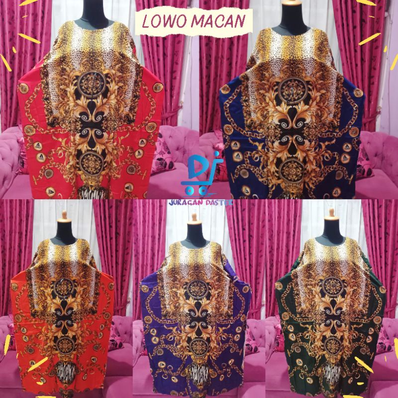 Daster /Daster jumbo / Kalong Jumbo /Best Seller Daster Lowo Macan Tali  Serut / Daster Kalong Jumbo