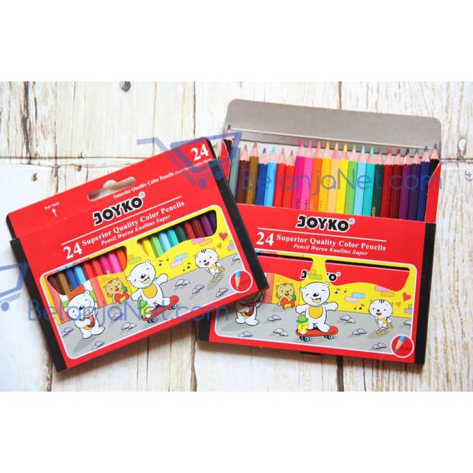 

Sale!! Pensil Warna Joyko 24 Color (Ukuran Pendek) Cp-S24 Terbaru