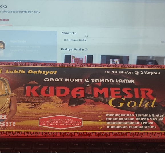 PROMO - KAPSUL KUDA MESIR DI JAMIN ORIGINAL 100% - PER SASET BISA COD - ORIGINAL PUNYA