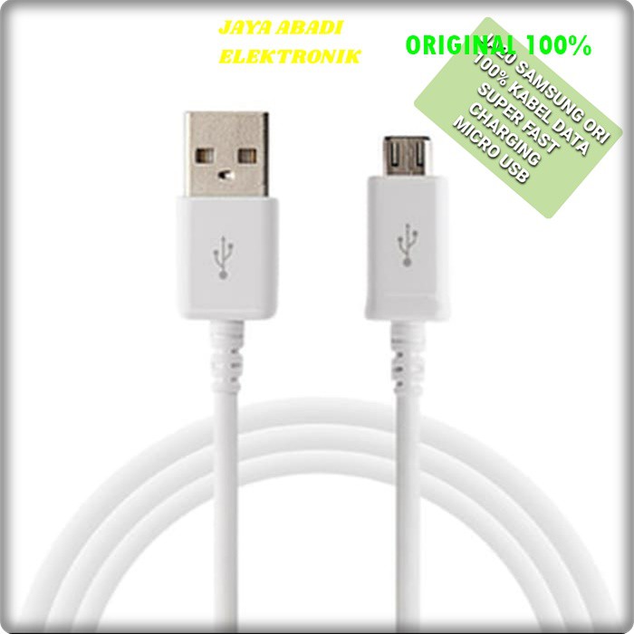 J20 ORIGINAL SAMSUNG KABEL DATA MIKRO USB SUPER FAST CHARGING MULTI UNIVERSAL CAS CASAN CABLE MIKRO USB MULTI UNIVERSAL BISA SEGALA MEREK GADGET YANG PAKAI MIKRO DENGAN KABEL SUPPORT FAST CHARGING YANG CEPAT