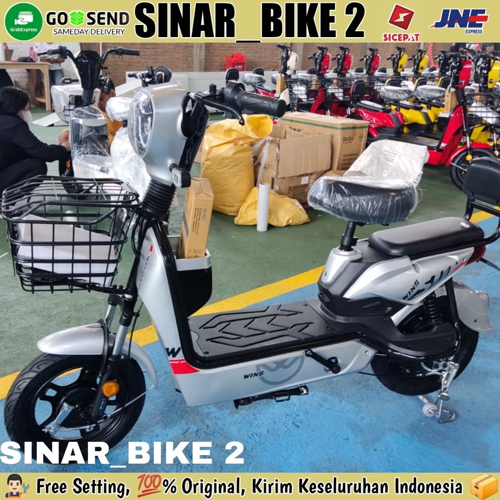 Sepeda Listrik Electric Bike WINS By Goda E-BIKE 500 Watt