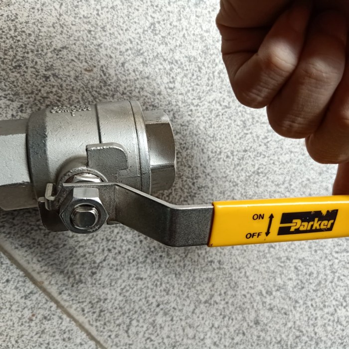 Ball Valve Fullport SS316 2000psi 1" NPT PARKER