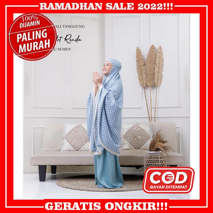 Mukena Anak Bayi Motif Kekinian Mukenah Katun Lokal M5R8 Muslim New Arrival Pouch Karakter Anak Rayo