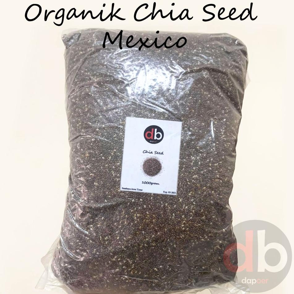 

<H-IKW) <✓) Chia Seed ORGANIK 1kg MEXICO /amanah)