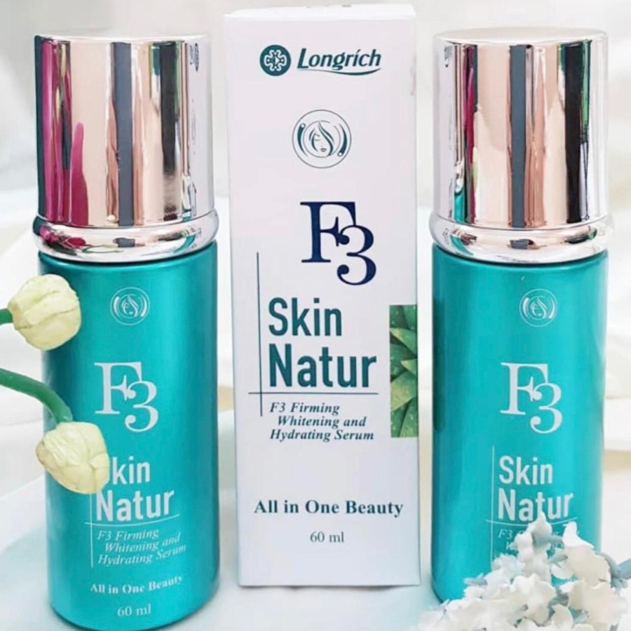 LONGRICH F3 FIRMING & WHITENING SERUM SKIN NATURE 60 ML l Anti Aging Serum