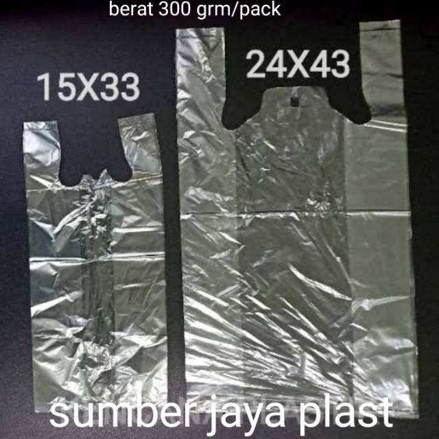 Kantong Kresek bening /kresek kecil/kantong kresek 15 cm