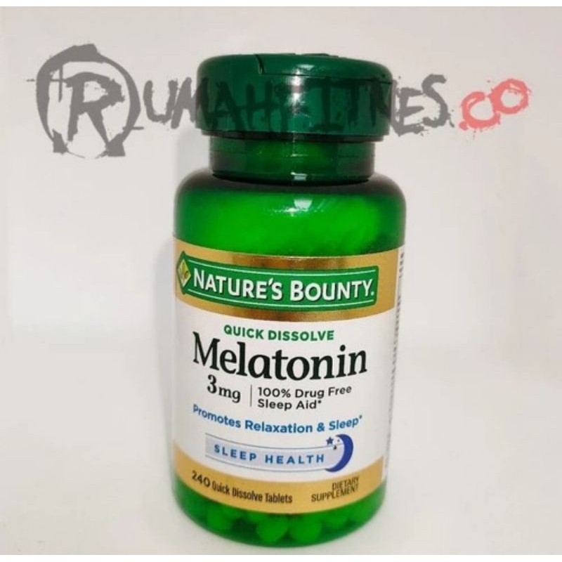 NATURES BOUNTY MELATONIN Eceran 1 tablet