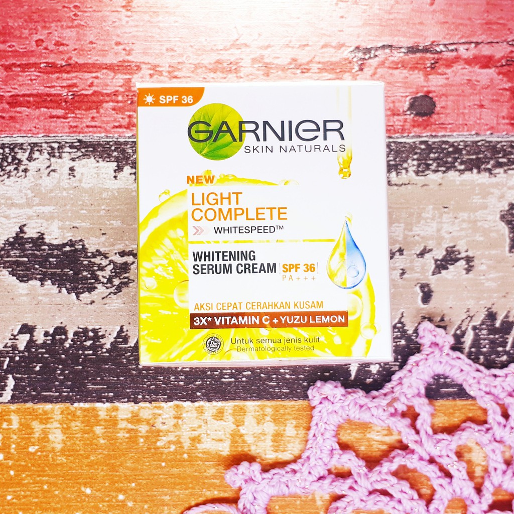 Garnier Light Complete Whitening Serum Cream SPF 36 PA++