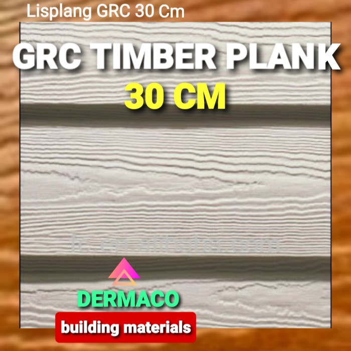 LISPLANG GRC 30 CM / GRC TIMBER PLANK / PAPAN LISPLANK GRC / LISPLANG