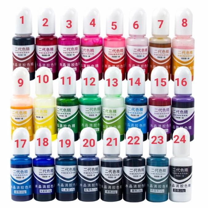 

Diskon Pewarna Resin Bening Kristal / Pigmen Cat Cair Liquid Epoxy UV Lycal Diskon