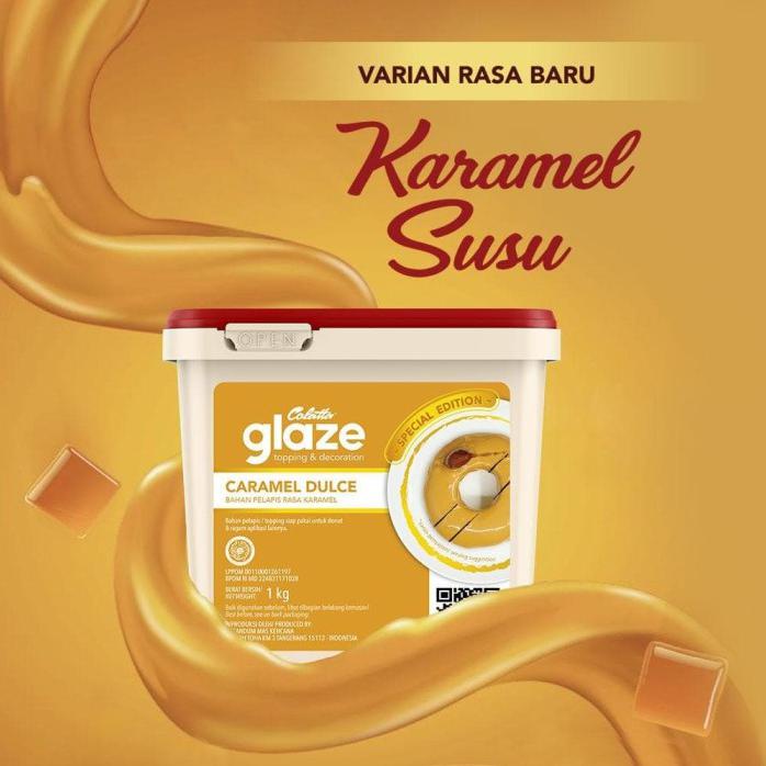 

COLATTA GLAZE TOPING RASA CARAMEL DULCE 1 KG