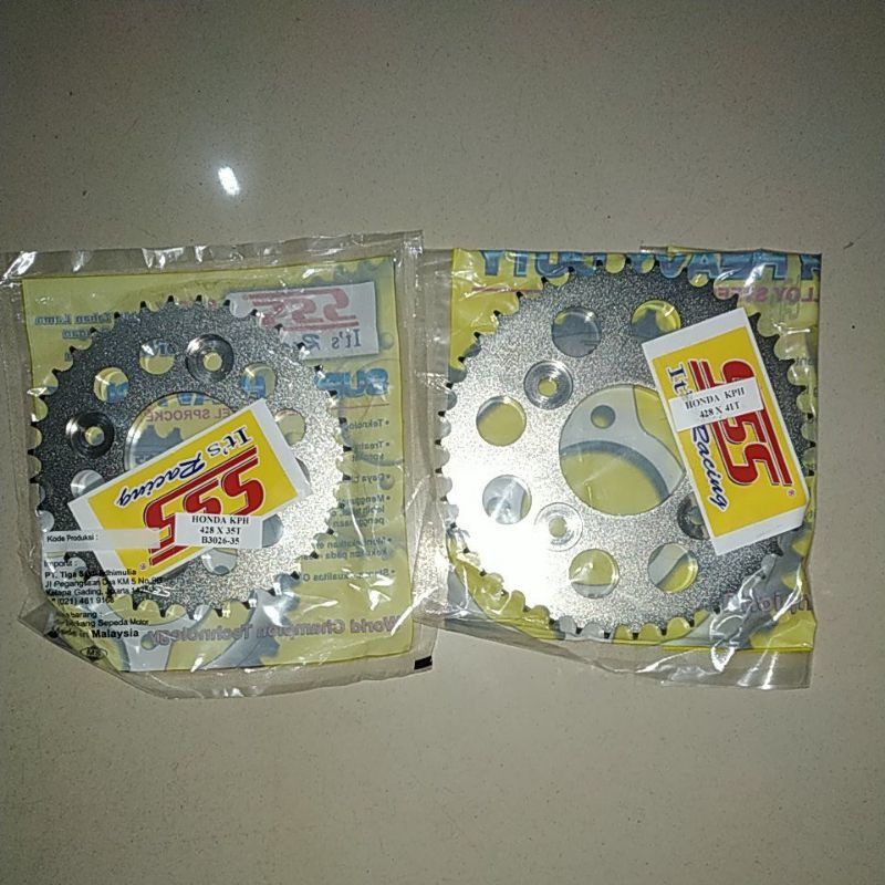 Gear Belakang Karisma SSS Racing Tebal 428