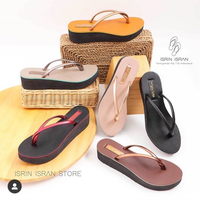 Sendal Wanita Terbaru/isrin isran geisa/SandaFlip Flop/isrin isran original/New Arrival