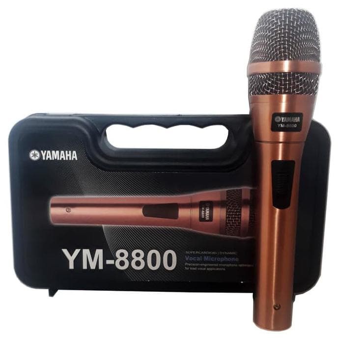 Yamaha microphone legendary Vocal YM-8800 suara suara mantap