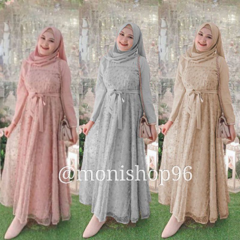 MAXI JELITA/gamis pakaian wanita/Maxi pesta kondangan