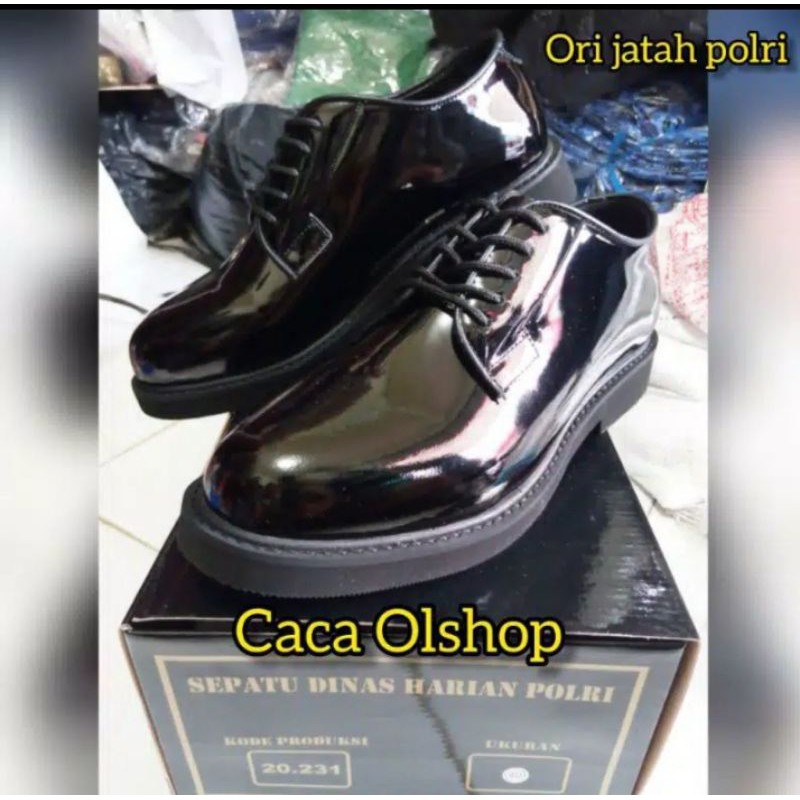 SEPATU PDH JATAH POLRI