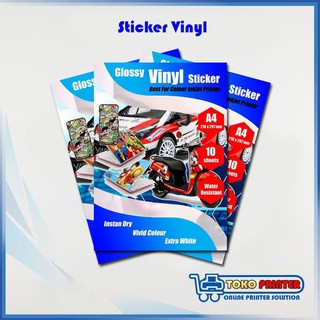 Best Quality Kertas  Sticker Vinyl  A4 Inkjet Stiker  Vinil 