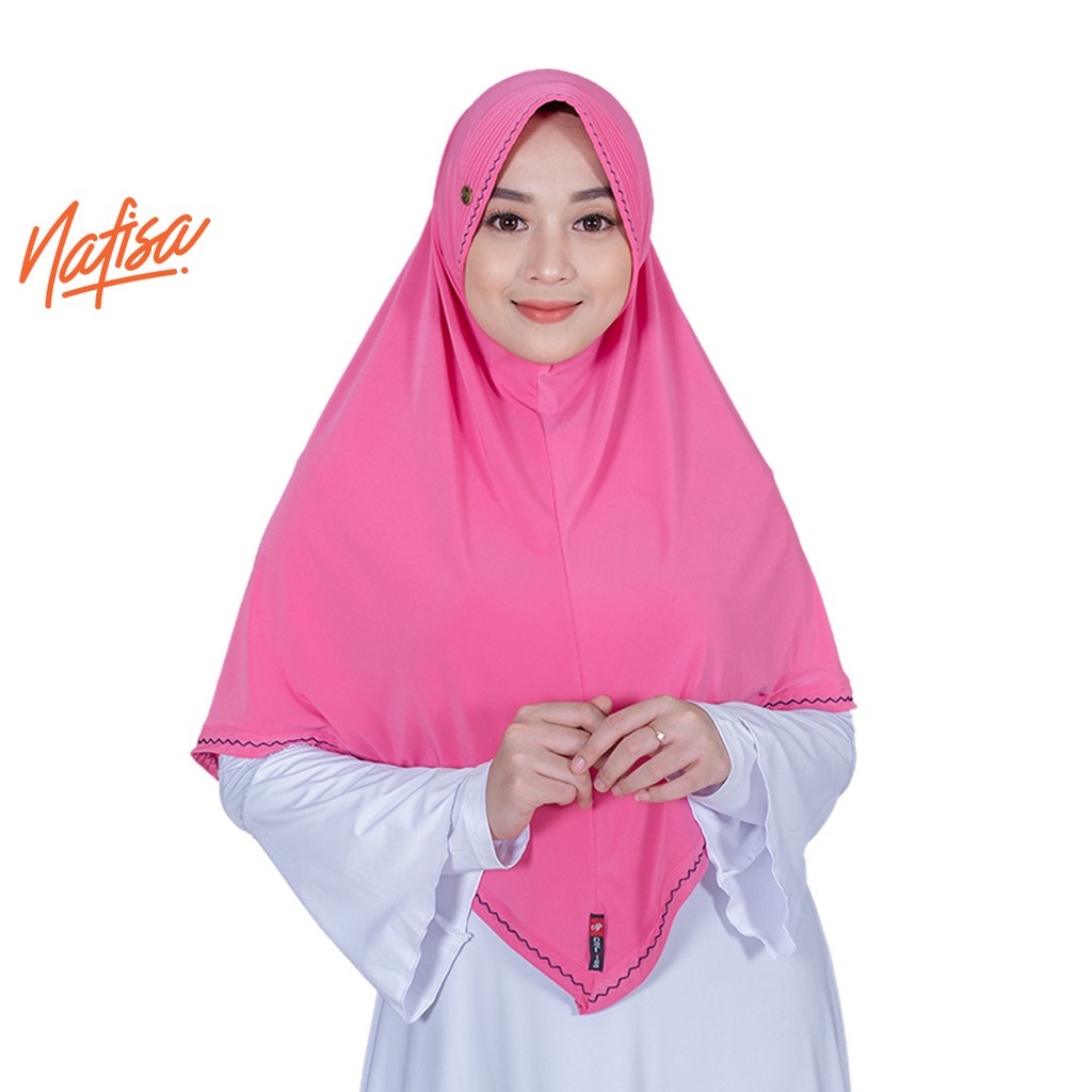 TERBARU !!! Kerudung Instan Nafisa Belvana | Hijab Instan Jumbo Hijab Instan Muslimah Jilbab Bergo Pesta Simpel-2