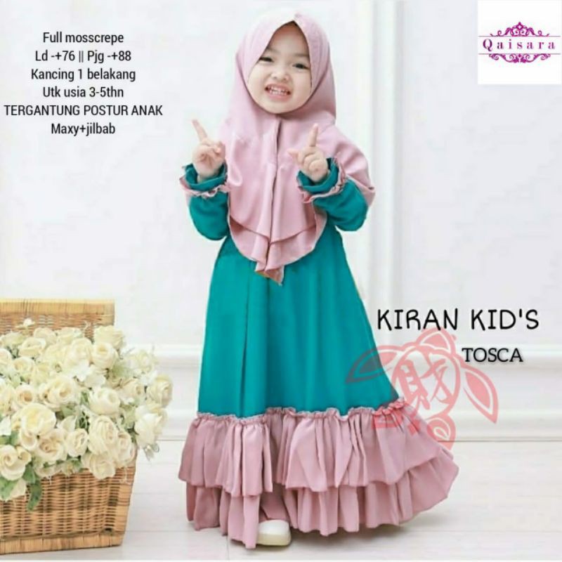 Gamis Anak Kiran Kids by Qaisara