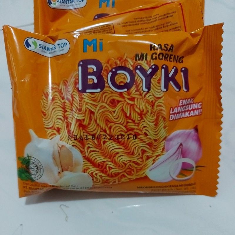 

Snack Cemilan Jadul Mie Boyki 1pcs Rasa Sambal Goreng