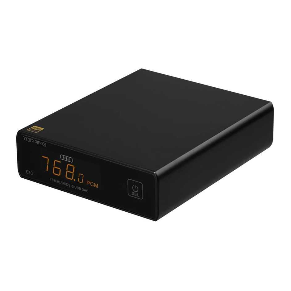 PROMO - Topping E30 32bit/768K DSD512 DAC Hi-Res Decoder with Remote