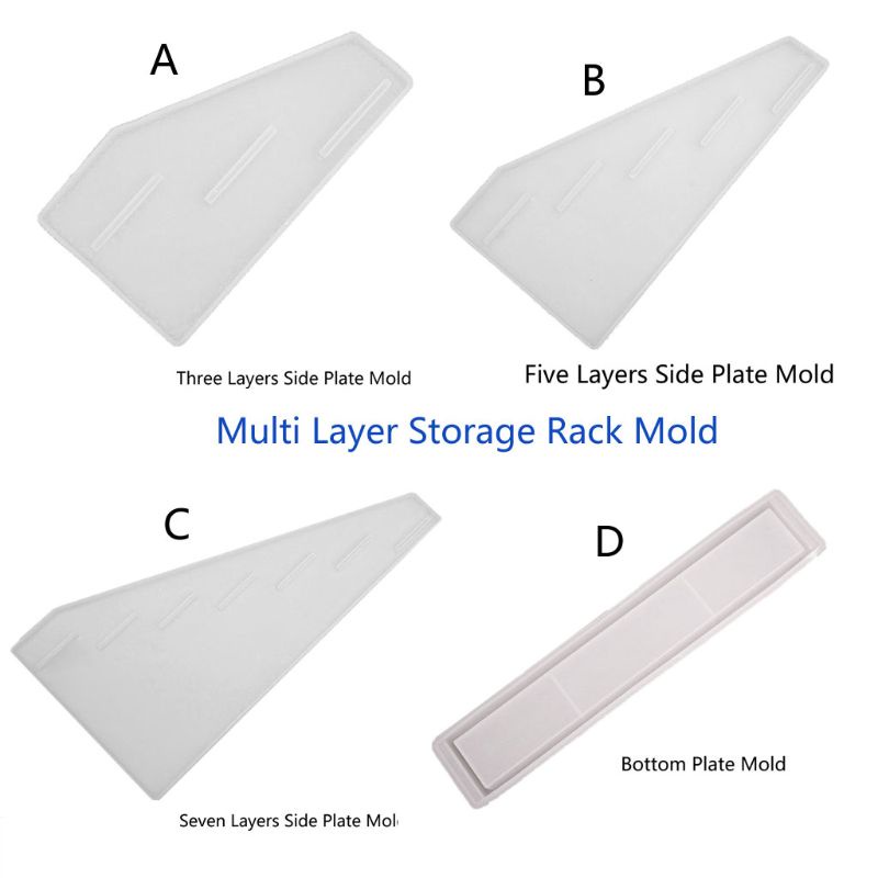 SIY  Jewelry Resin Pigment Bottles Storage Silicone Resin Molds Bottle Display Rack Trays Epoxy Casting Molds Art Craft Tools