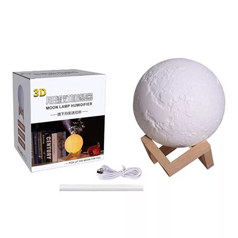 Moon Night Light Humidifier Diffuser Difuser Aromaterapi Aromatherapy Aroma Terapi