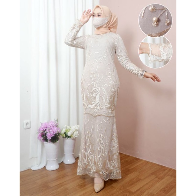 Gamis Duyung / Kebaya Modern / Gamis Pesta / Gamis / Kebaya Brukat / Kebaya / Gamis Modern /