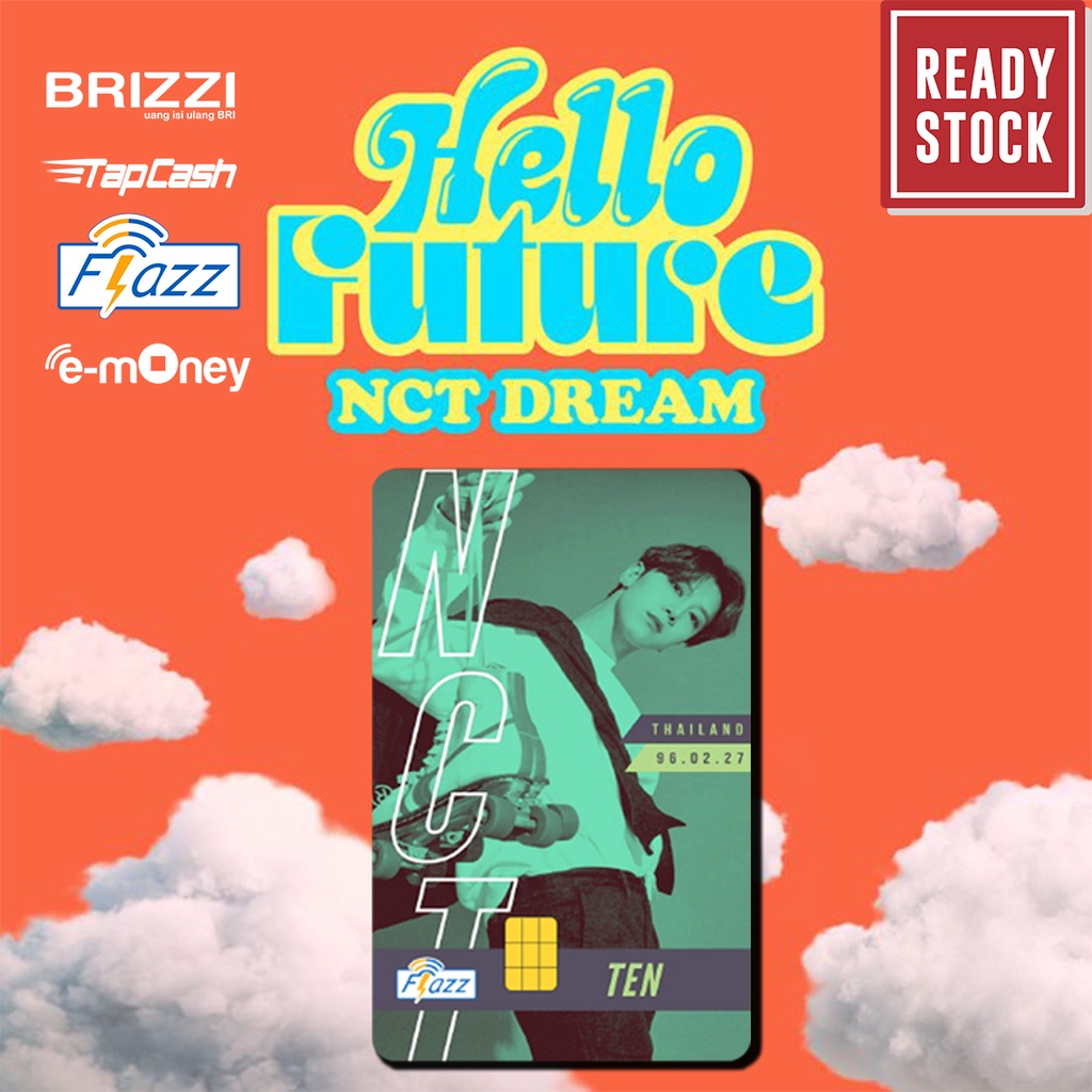 Emoney mandiri flazz bca gen 2 brizzi tap cash custom NCT DREAM k-pop DREAMER kartu e toll free edit 1 sisi atau 2 sisi cocok untuk komunitas dan souvenir