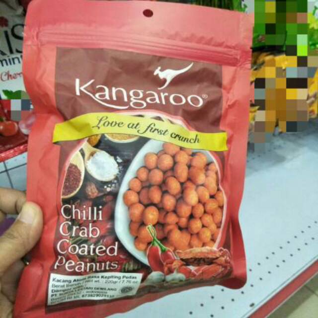 

KANGAROO Chili Crab Coated Peanuts 220gr