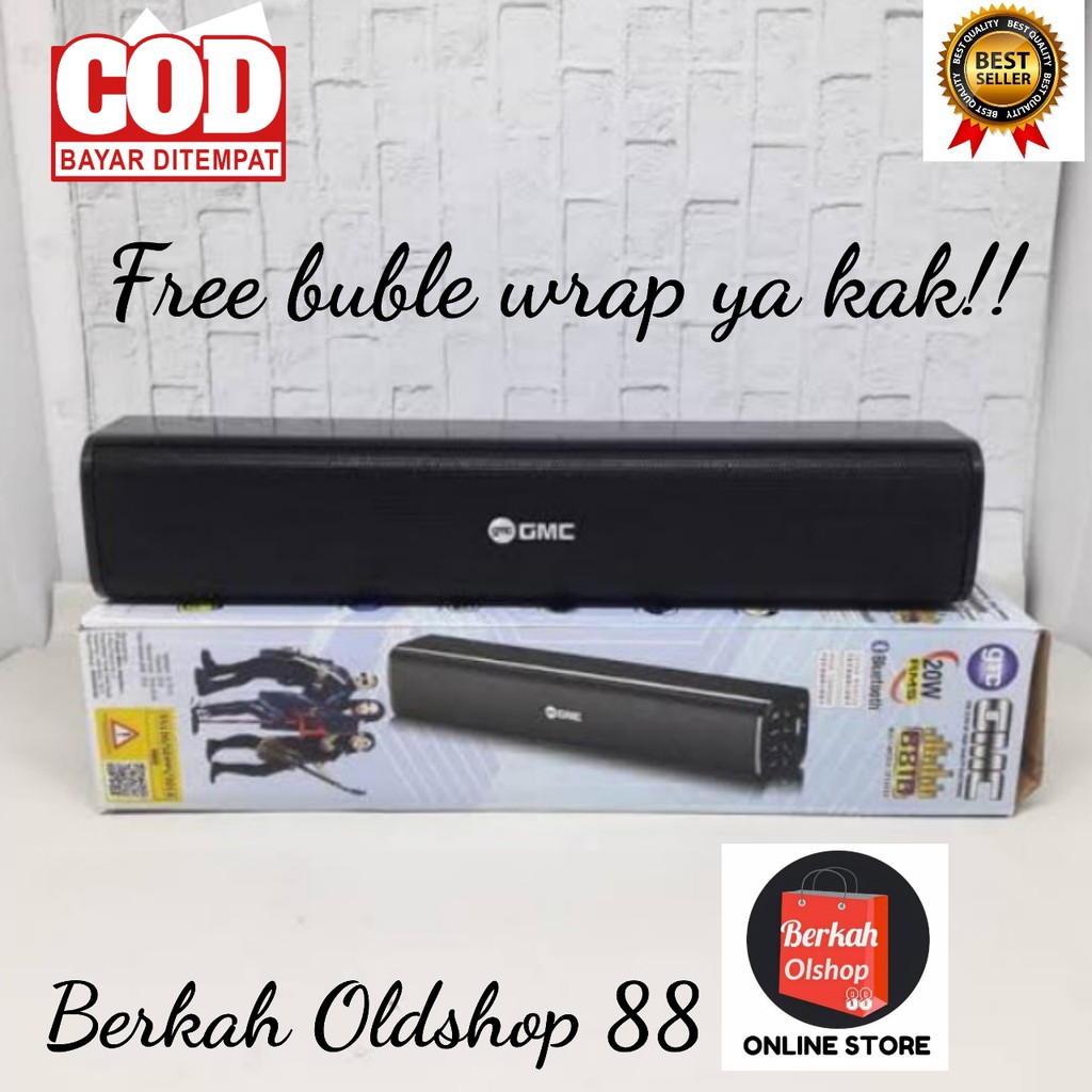 Speaker Bluetooth Portable GMC 881B speaker bluetooth musik box suara mantap