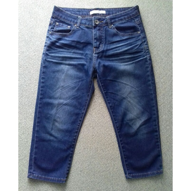 Celana Jeans T2000 7/8 size 28 (Lp 78-80cm/ Pj 71cm)