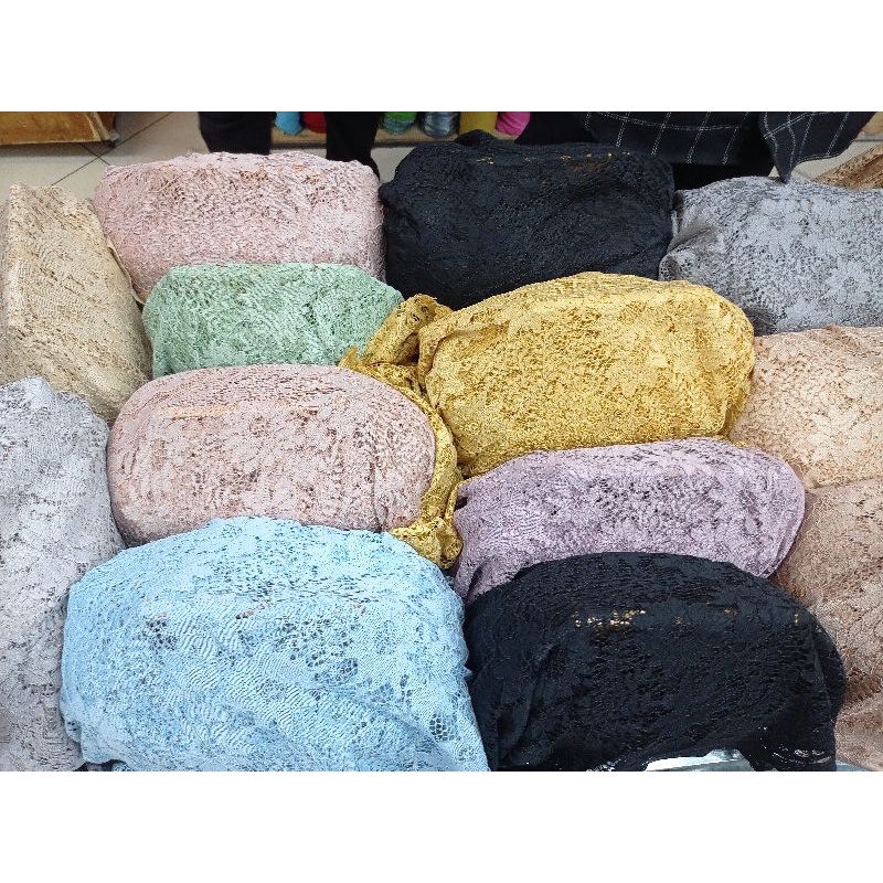 NEW.. BROKAT FATMAWATI CORNELI/KAIN BROKAT.BAHAN BROKAT TERBARU