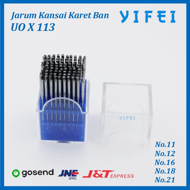 Jarum Mesin Karet UOx113 no14 Merk Dali/Jarum Mesin Kansai Karet Ban DALI UOx113